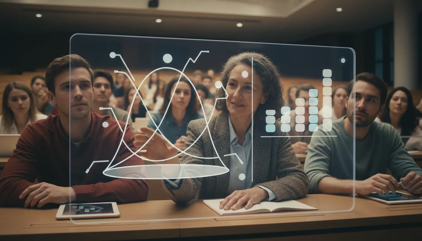 Courbes de distribution statistique et graphiques de probabilités
